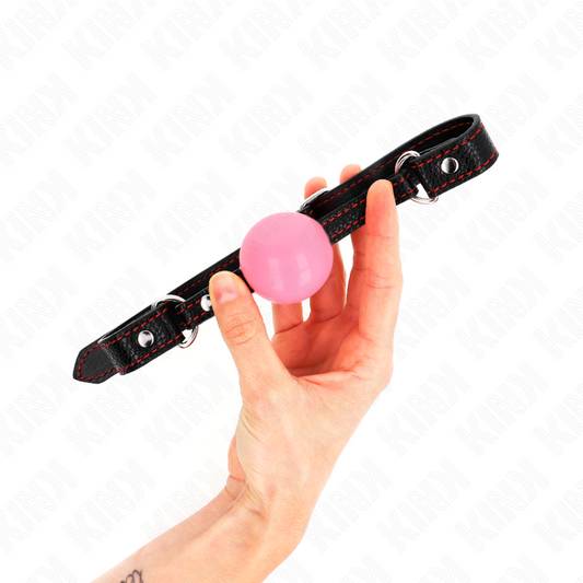 Kink Collar & Gag Kink - Rose Gold Ball 4 Cm Gag 60 X 2 Cm