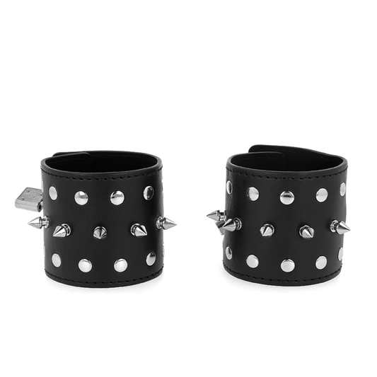 Kink Wrist Restraint Kink - Punk Wrist Restraints With Spikes 25 X 6 Cm