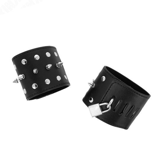 Kink Wrist Restraint Kink - Punk Wrist Restraints With Spikes 25 X 6 Cm