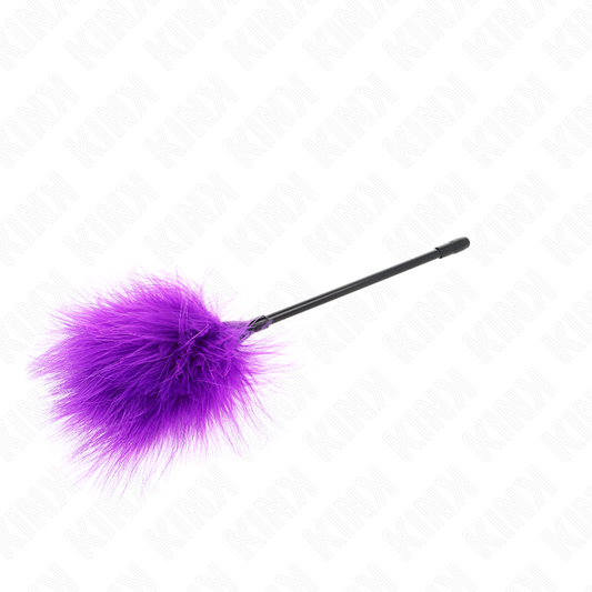 Kink Impact & Touch Kink - Purple Tickle Feathers Used For The Bondage Kit 27 Cm