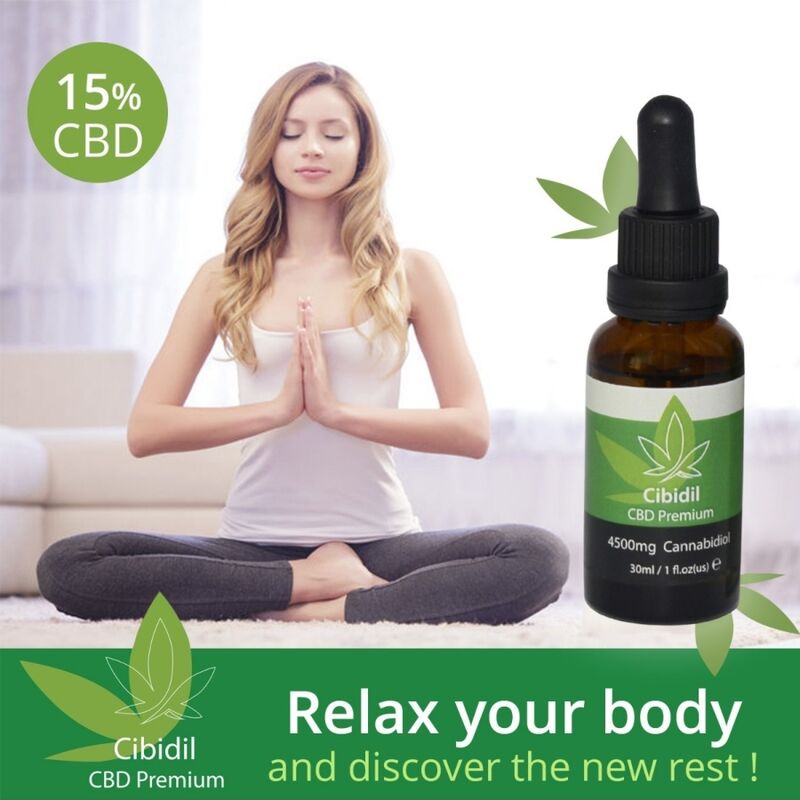 500 Cosmetics - Cibidil Relaxing Cbd Oil 15 % 30 Ml