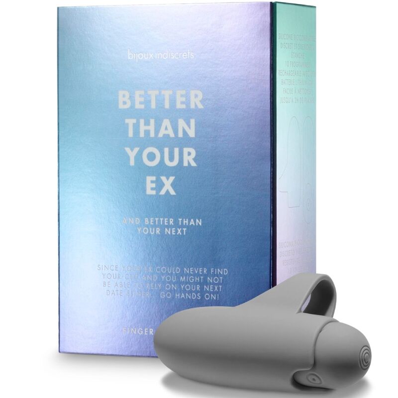 Bijoux Petits Bonbons Bijoux - Better Than Your Ex Vibrator Bullet 10 Vibrations Grey
