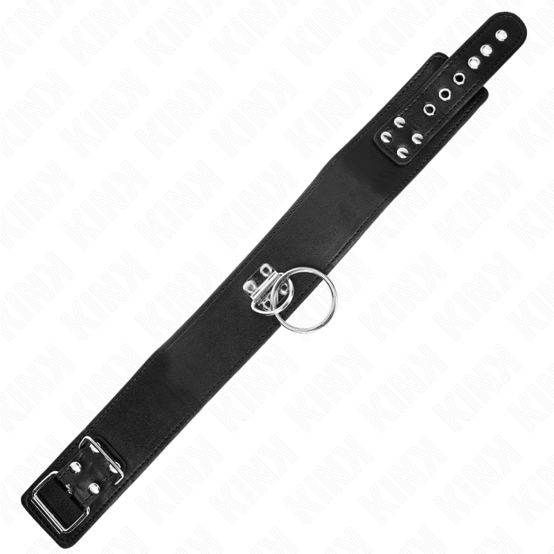 Kink Collar & Gag Kink - Studded Leash 116 Cm Collar With Leatherette Strap 50 X 5 Cm