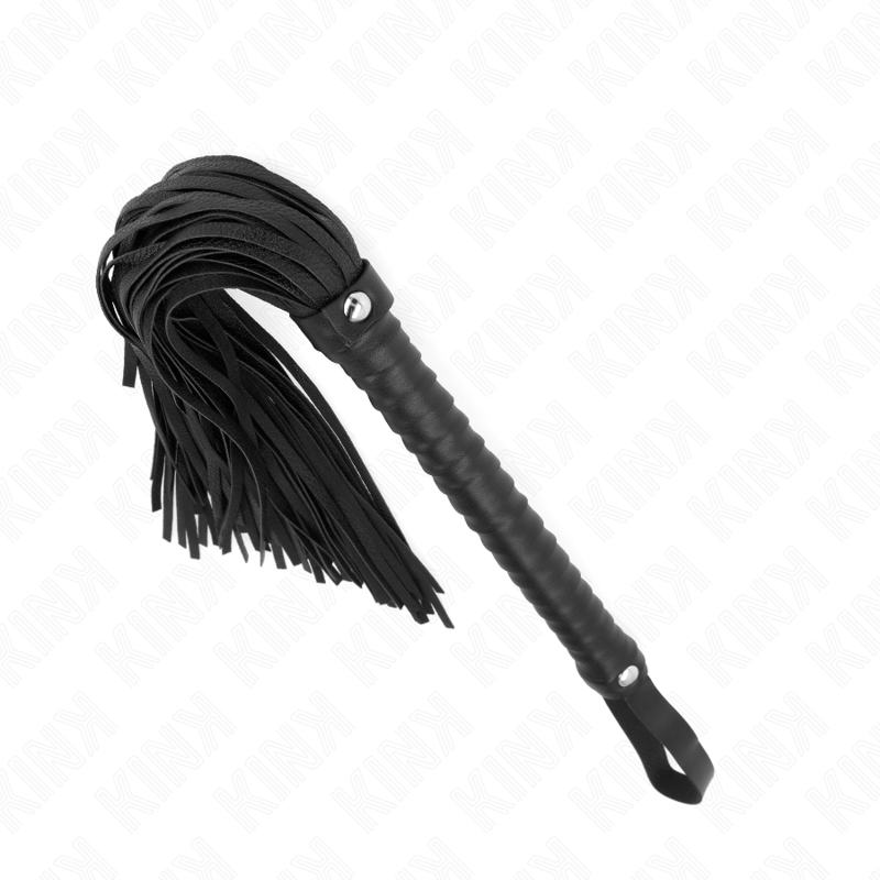 Kink Impact & Touch Kink - Whip With Black Textured Handle 48.5 Cm
