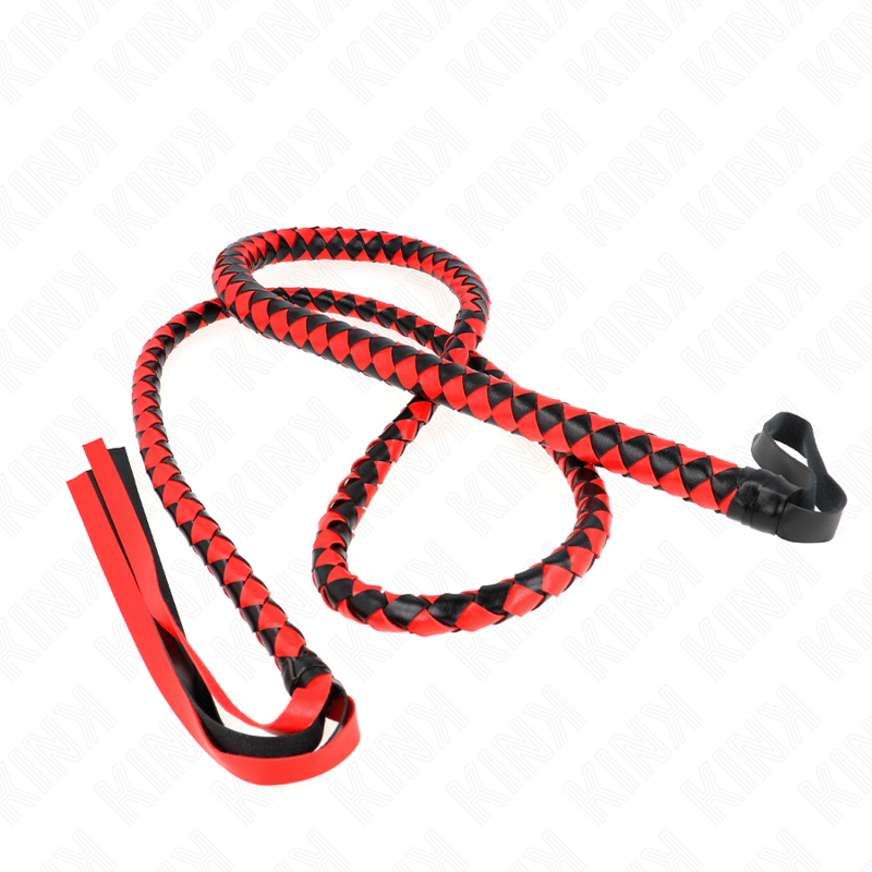 Kink Impact & Touch Kink - Red Long Snake Whip 210 Cm