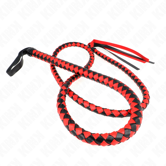 Kink Impact & Touch Kink - Red Long Snake Whip 210 Cm