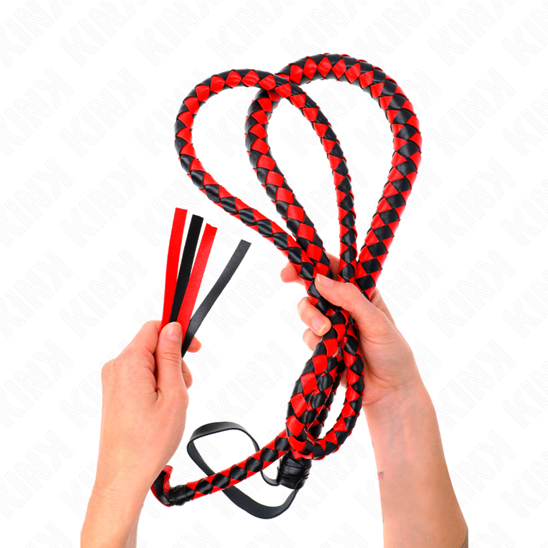Kink Impact & Touch Kink - Red Long Snake Whip 210 Cm