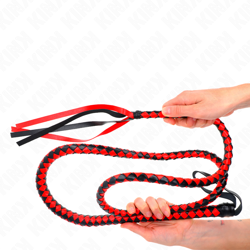 Kink Impact & Touch Kink - Red Long Snake Whip 210 Cm