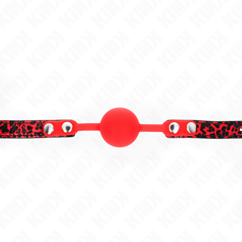 Kink Collar & Gag Kink - Silicone Ball 4 Cm Gag Model 2 60 X 2 Cm