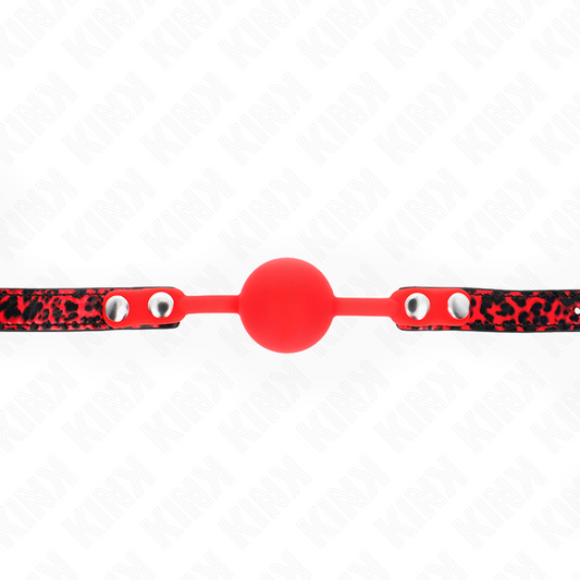Kink Collar & Gag Kink - Silicone Ball 4 Cm Gag Model 2 60 X 2 Cm