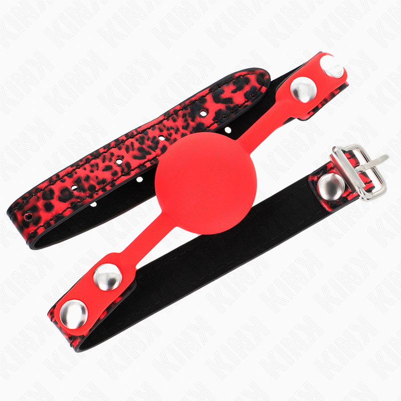 Kink Collar & Gag Kink - Silicone Ball 4 Cm Gag Model 2 60 X 2 Cm