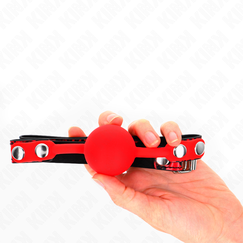 Kink Collar & Gag Kink - Silicone Ball 4 Cm Gag Model 2 60 X 2 Cm