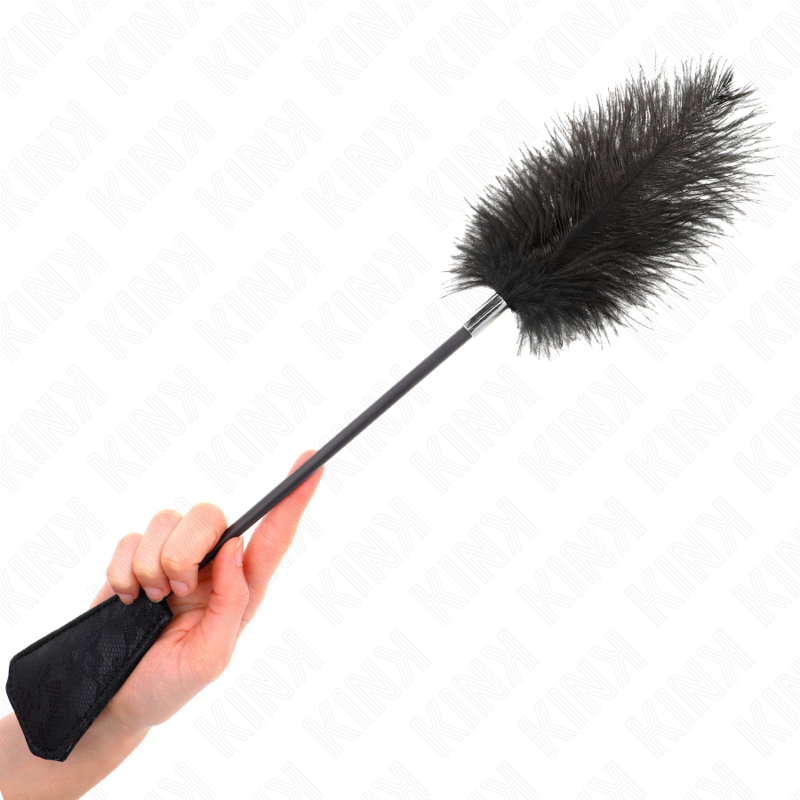 Kink Impact & Touch Kink - Ostrich Feathers For Tickle With Lace Pallet 56 Cm