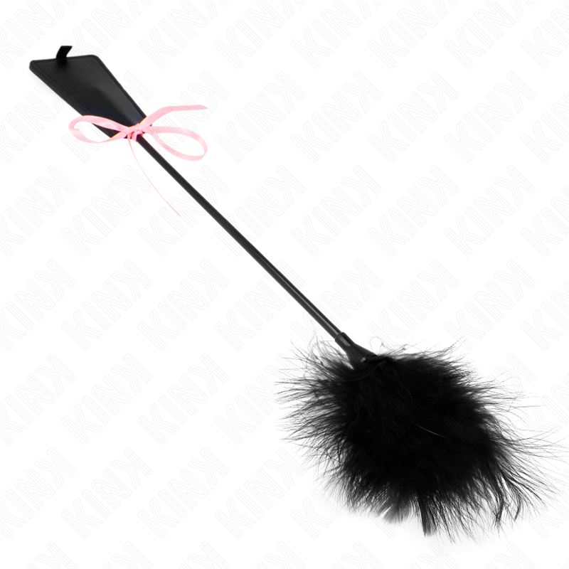 Kink Impact & Touch Kink - Tickle Feathers With Pink Ribbon Bow 49 Cm