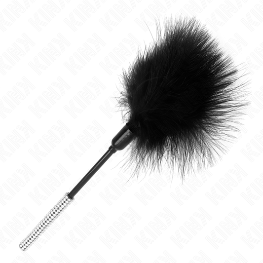 Kink Impact & Touch Kink - Tickle Feathers With Rhinestone Handle 27 Cm