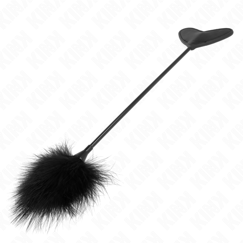 Kink Impact & Touch Kink - Tickle Feathers With Heart Paddle 31 Cm
