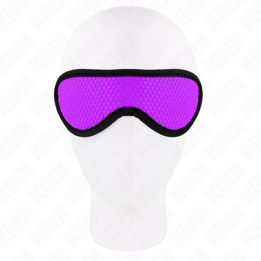 Kink Masked Allure Kink - Scale Texture Bandage With Purple Covered Edge 20 X 7 Cm