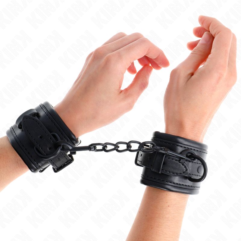 Kink Wrist Restraint Kink - Wrist Restraints Black Adjustable 20-30 Cm X 6 Cm