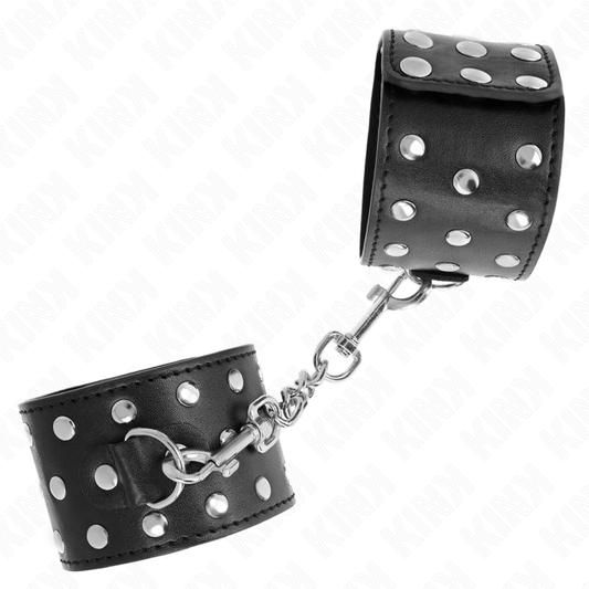 Kink Wrist Restraint Kink - Punk Wrist Restraints Adjustable 19-24 Cm X 5.5 Cm