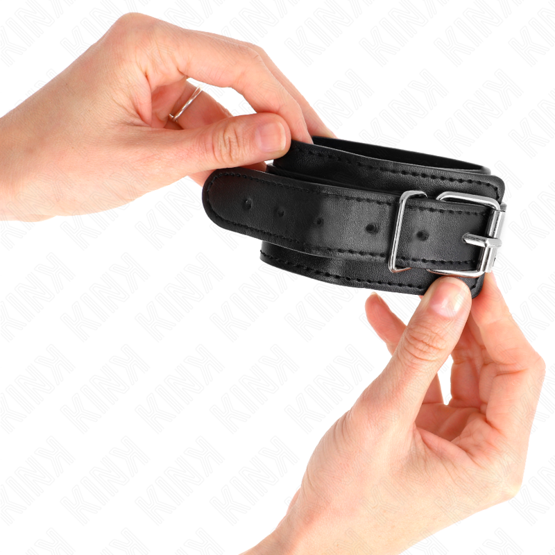 Kink Wrist Restraint Kink - Thin Wrist Restraints Black Adjustable 21-33 Cm