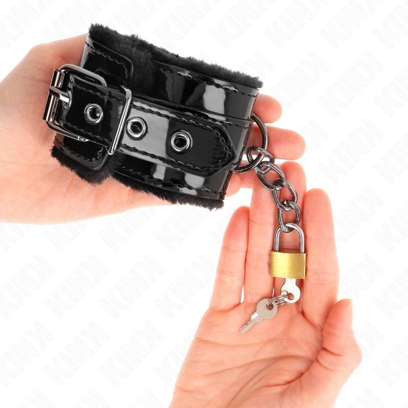 Kink Wrist Restraint Kink - Light Wrist Restraints With A Copper Lock Adjusable 17-29 Cm X 5.5 Cm