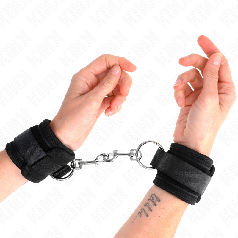 Kink Wrist Restraint Kink - Wrist Restraints Black Adjustable 18-35 Cm X 6 Cm