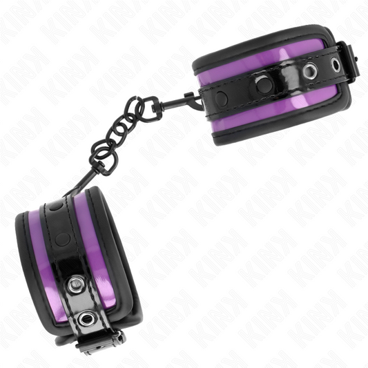 Kink Wrist Restraint Kink - Neoprene Wrist Restraints Light Purple Ajustable 21-28 Cm X 5 Cm