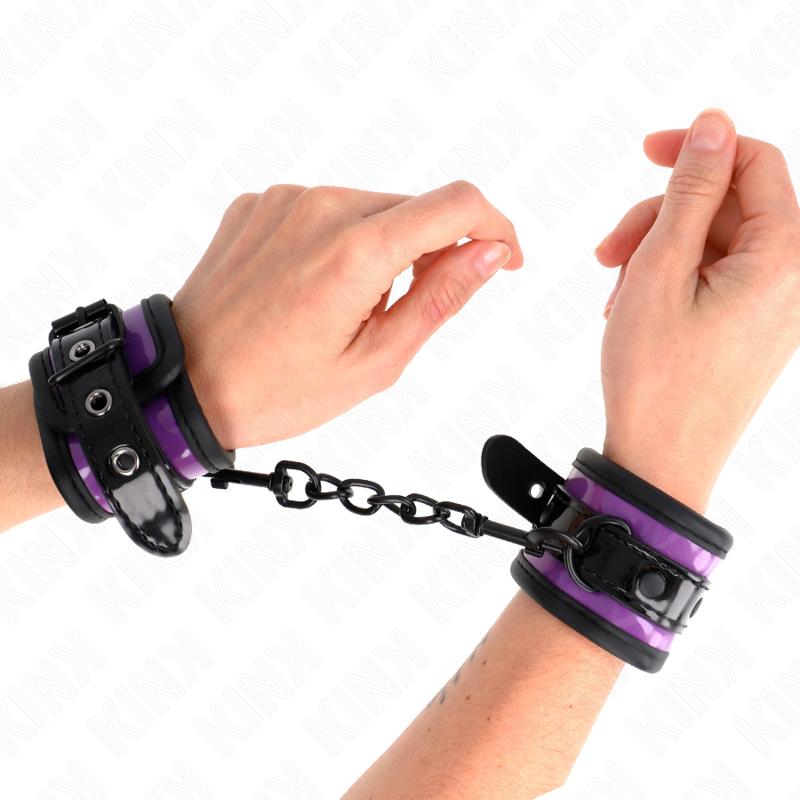 Kink Wrist Restraint Kink - Neoprene Wrist Restraints Light Purple Ajustable 21-28 Cm X 5 Cm