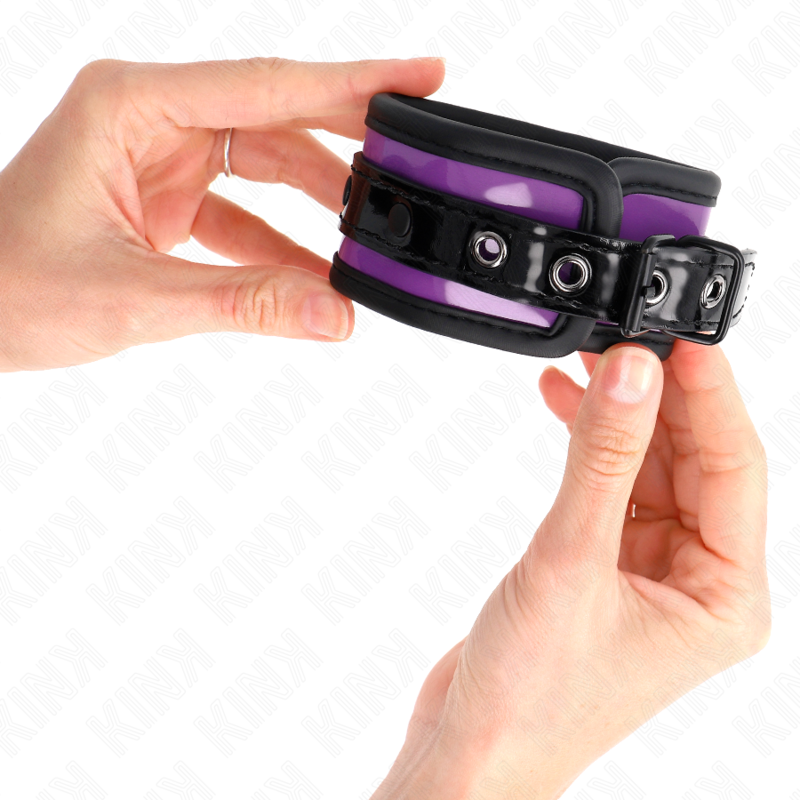 Kink Wrist Restraint Kink - Neoprene Wrist Restraints Light Purple Ajustable 21-28 Cm X 5 Cm