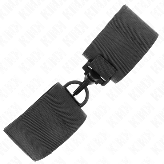Kink Wrist Restraint Kink - Nylon Wrist Restraints Black
