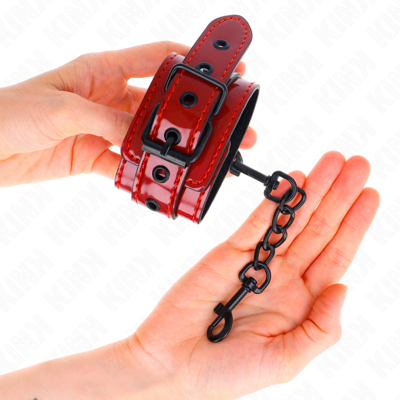 Kink Wrist Restraint Kink - Dark Red Wrist Cuffs 23 X 5 Cm