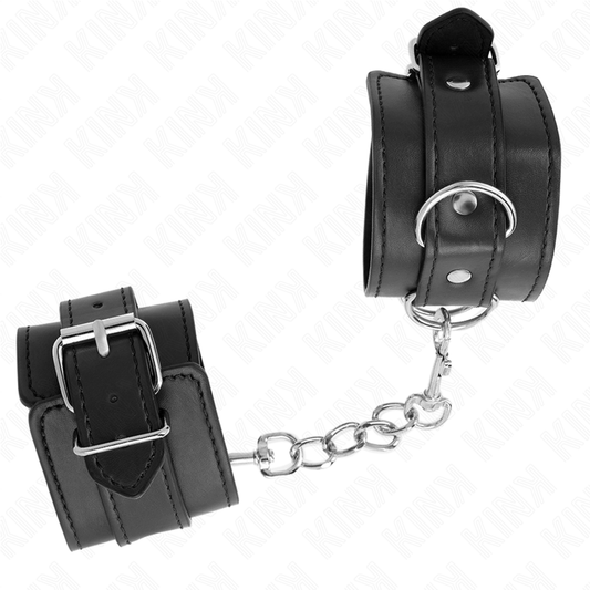 Kink Wrist Restraint Kink - Simple Wrist Restraints Black Adjustable 20-23 Cm X 5.5 Cm