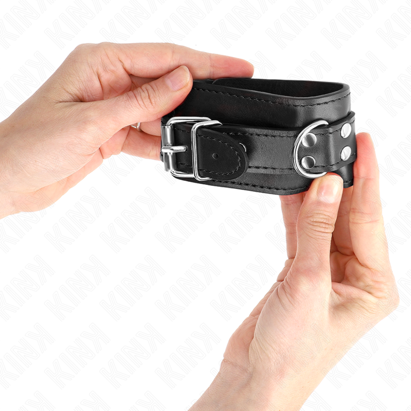 Kink Wrist Restraint Kink - Simple Wrist Restraints Black Adjustable 20-23 Cm X 5.5 Cm