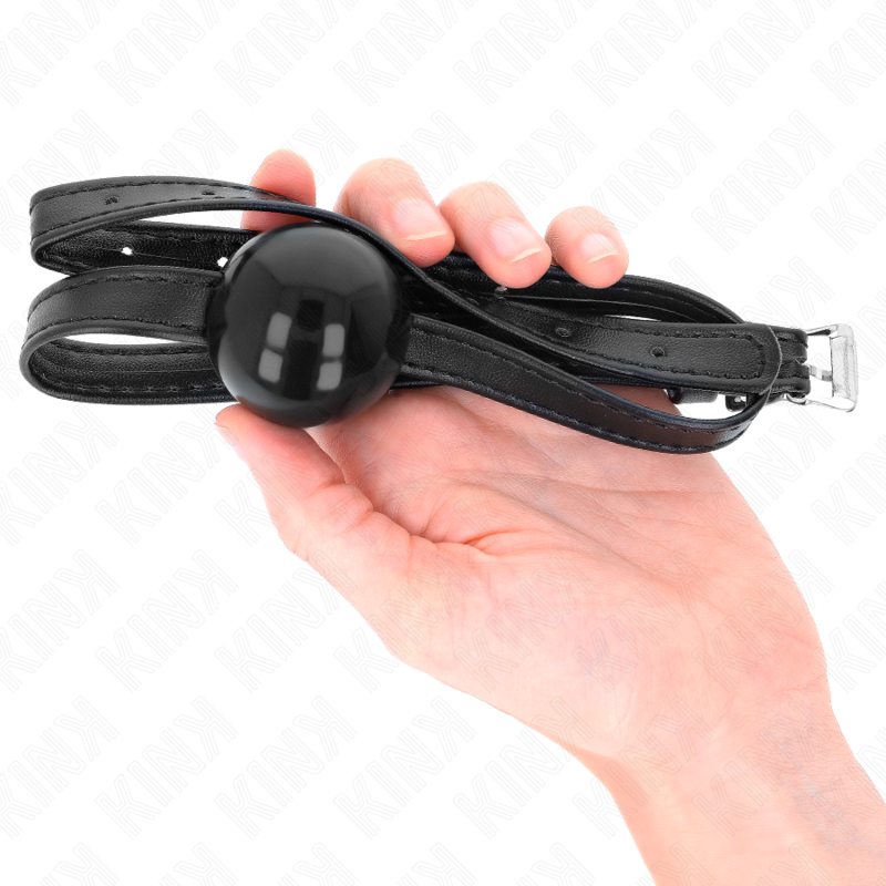 Kink Collar & Gag Kink - Small Simplicity Strap Ball 4 Cm Gag 60 X 2 Cm
