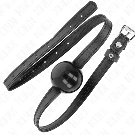 Kink Collar & Gag Kink - Small Simplicity Strap Ball 4 Cm Gag 60 X 2 Cm