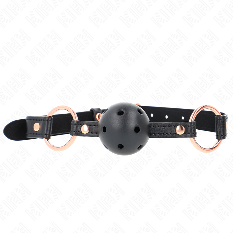 Kink Collar & Gag Kink - Premium Tpe Ball 4 Cm Gag 60 X 2 Cm