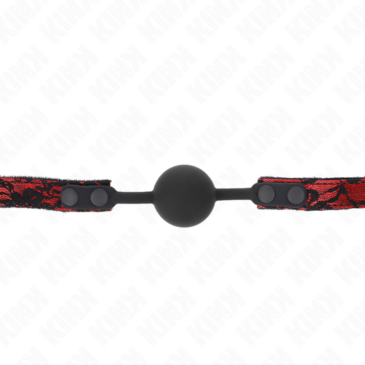 Kink Collar & Gag Kink - Scandal Silicone Ball 4 Cm Gag Model 1 65 X 2 Cm
