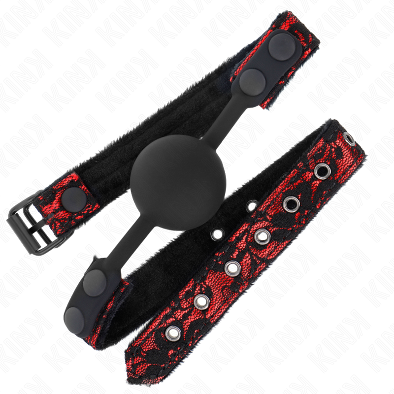 Kink Collar & Gag Kink - Scandal Silicone Ball 4 Cm Gag Model 1 65 X 2 Cm