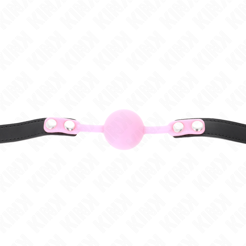 Kink Collar & Gag Kink - Luminous Silicone Ball 4 Cm Gag 60 X 2 Cm