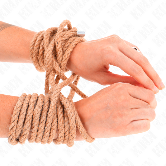 Kink Rope Arts Kink - Hemp Rope With Metal Head 5 Meter