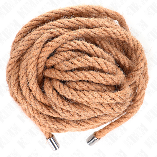 Kink Rope Arts Kink - Hemp Rope With Metal Head 10 Meter