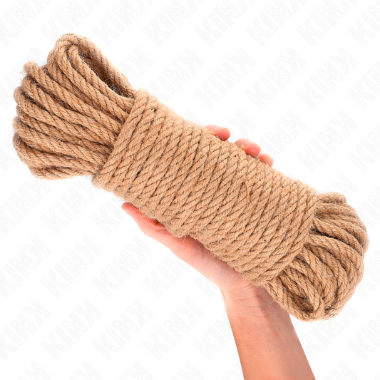 Kink Rope Arts Kink - Hemp Rope With Metal Head 20 Meter