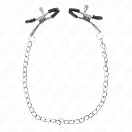 Kink Nipple Grip Kink - Thin Chain Nipple Clamps 30 Cm