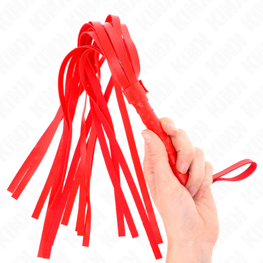 Kink Impact & Touch Kink - Simple Red Whip 45 Cm
