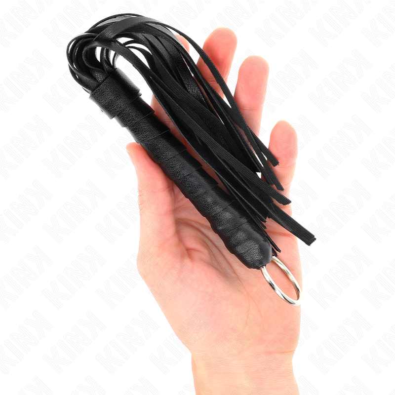 Kink Impact & Touch Kink - Simple Mini Black Whip 28 Cm