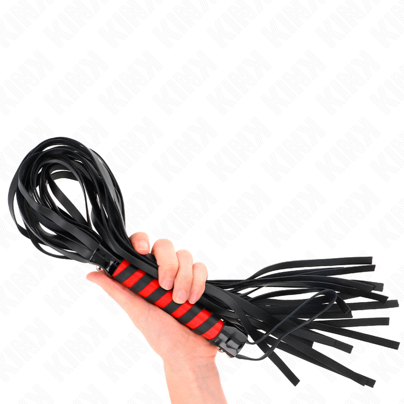 Kink Impact & Touch Kink - Long Striped Whip 70 Cm