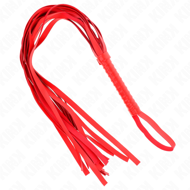 Kink Impact & Touch Kink - Red Short Handle Long Tail Whip 70 Cm