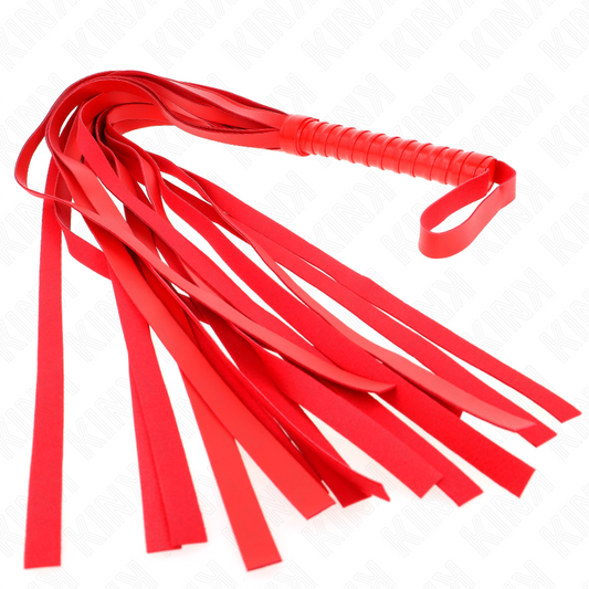 Kink Impact & Touch Kink - Red Short Handle Long Tail Whip 70 Cm