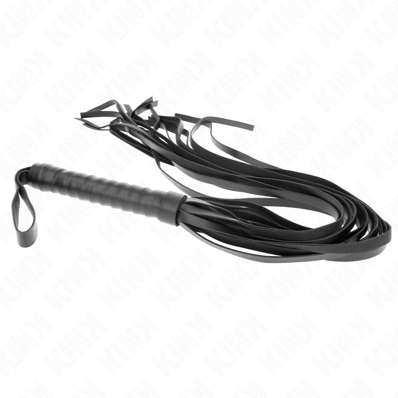 Kink Impact & Touch Kink - Negro Short Handle Long Tail Whip 70 Cm