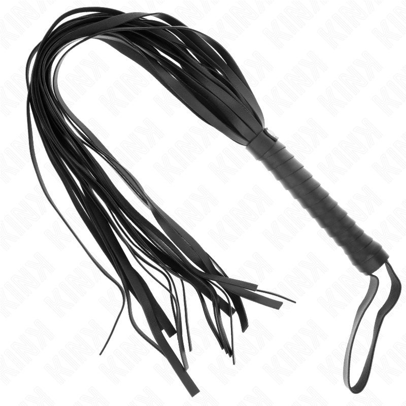 Kink Impact & Touch Kink - Negro Short Handle Long Tail Whip 70 Cm